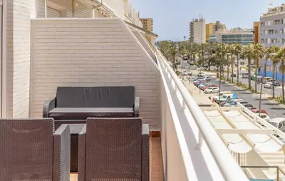 Plano de Beautiful Apartment In Roquetas De Mar