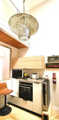 Una cocina o zona de cocina en La Niña Bonita