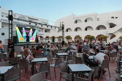 Un restaurante o sitio para comer en Best Club Vacaciones Pueblo Indalo