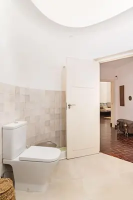 Un baño de Casa de la Media Luna