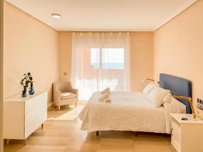 Cama o camas de una habitación en MIRADOR del Paraiso - By Aloha Palma