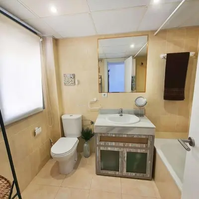 Un baño de Apartamento Vera Playa - Almería