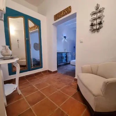Zona de estar de Cortijo Las Gallardas en Almería