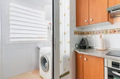 Una cocina o zona de cocina en Apartamento Paquita R&R