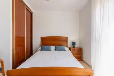 Cama o camas de una habitación en Apartamento Paquita R&R