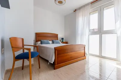 Cama o camas de una habitación en Apartamento Paquita R&R