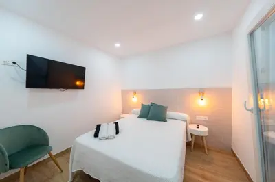 Cama o camas de una habitación en Arena