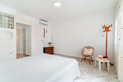 Cama o camas de una habitación en Casa Rafael
