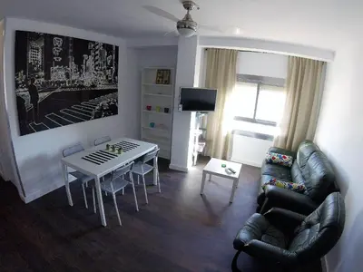 Zona de estar de Apartamento Puerta Purchena Almeria