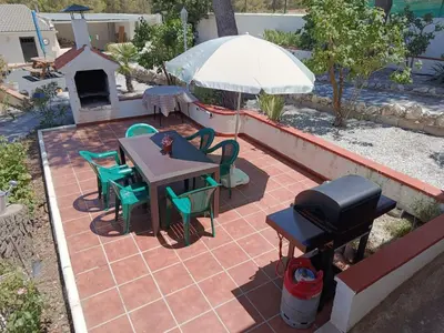 Un patio o zona al aire libre en Villa Carmeryl