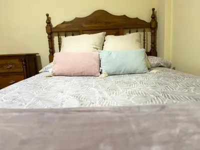 Cama o camas de una habitación en Olas y Sol