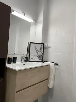 Un baño de Apartamento vacacional playa