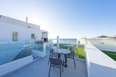 Un balcón o terraza de Capitán