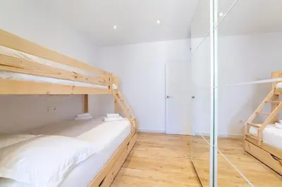 Cama o camas de una habitación en TrendyHomes Palmeral Beach Mojacar