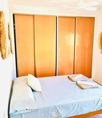 Cama o camas de una habitación en Ático De Diseño en Aguilas