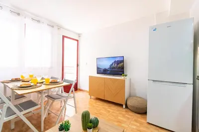 Una cocina o zona de cocina en Águilas Centro Ciudad y Junto a la Playa La Colonia - By Aloha Palma