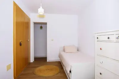 Cama o camas de una habitación en Esencia de Mar Terraza y Piscina