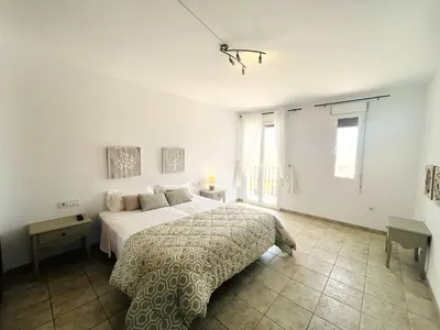 Cama o camas de una habitación en HOTEL MUSEO Lucainena