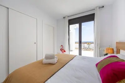 Cama o camas de una habitación en Resort Macenas #SeaView #Relax #Cot