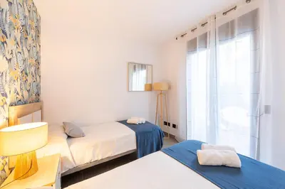 Cama o camas de una habitación en Resort Macenas #SeaView #Relax #Cot