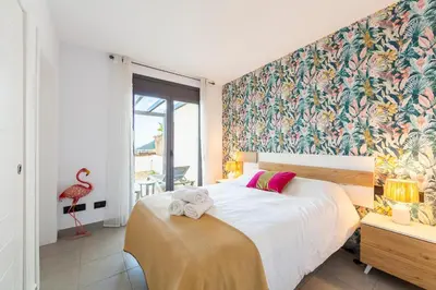 Cama o camas de una habitación en Resort Macenas #SeaView #Relax #Cot