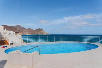 Piscina en o cerca de La Casita Masahug