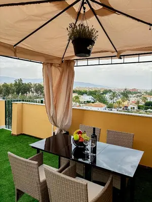 Un balcón o terraza de Apartamento Campo de Golf