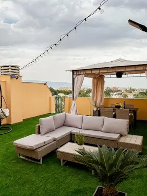 Zona de estar de Apartamento Campo de Golf