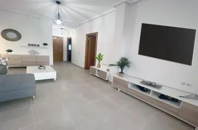 Una televisión o centro de entretenimiento en Apartamento Chirivel