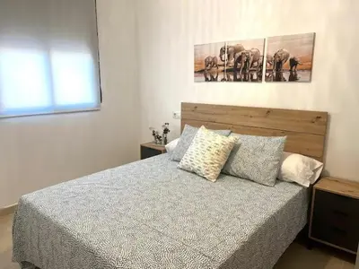 Cama o camas de una habitación en Apartamento Chirivel