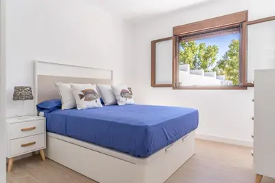 Cama o camas de una habitación en Refugio del Mar 11 - San José