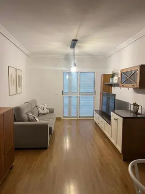 Una cocina o zona de cocina en Piso con AC, piscina y pista de pádel y tenis en Águilas