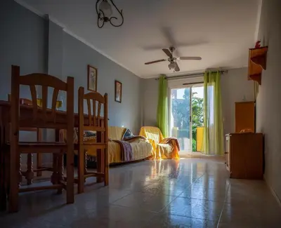 Zona de estar de Casa Amy - Zona Naturista