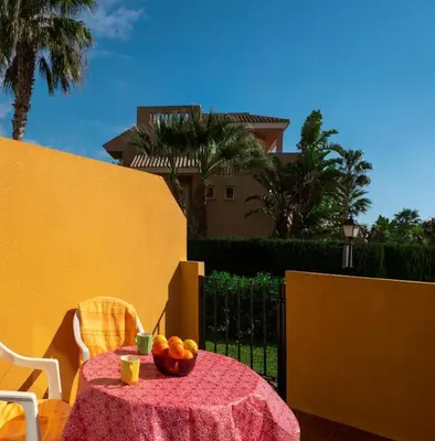 Un balcón o terraza de Casa Amy - Zona Naturista