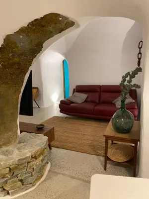Zona de estar de Cuevas Oro y Arcilla
