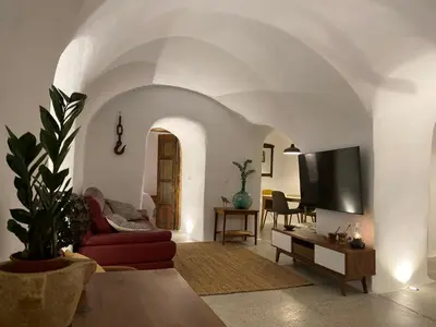 Zona de estar de Cuevas Oro y Arcilla