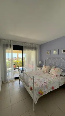 Cama o camas de una habitación en Precioso piso a 10 min de la playa