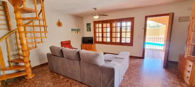 Zona de estar de Casa con Piscina Privada - By Aloha Palma