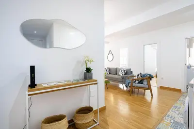 Zona de estar de Apartamento Céntrico a 12 minutos de la playa