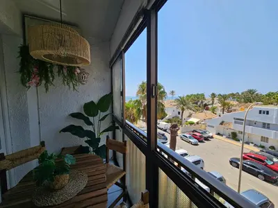 Un balcón o terraza de Apartamento Tropicana Beach