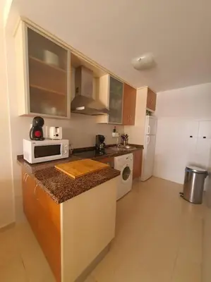 Una cocina o zona de cocina en Paraíso Vera Playa