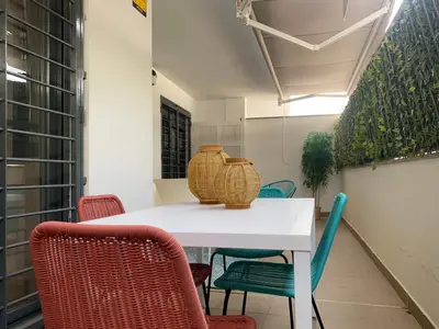 Zona de estar de Casa MILMARES