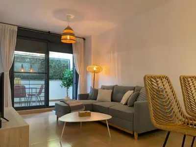 Zona de estar de Casa MILMARES