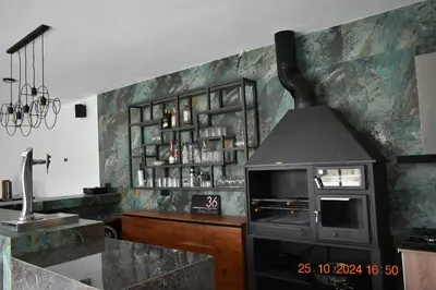 Una cocina o zona de cocina en Entre Olivos