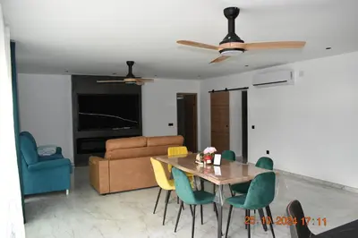 Zona de estar de Entre Olivos