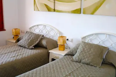 Zona de estar de MojacarProperty, Apto Luis 1ª Línea de Playa