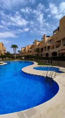 Piscina en o cerca de Ático Bora Palm,Piscina Privada Climatizable, 250m playa