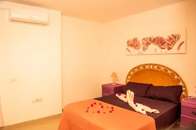 Cama o camas de una habitación en Apartamentos Catalina D