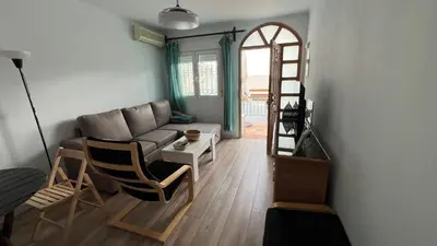 Zona de estar de Casas de Valtravieso El Jardín