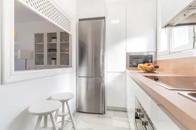 Una cocina o zona de cocina en Ático del Genovés - San José